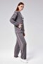 Hatunatila Special Modal Fabric Embroidered and Pocketed Double Suit - 7850 - 4