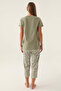 Arnetta 2870-S Women's Short Sleeve Pajamas Set - 5