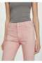 Flare Leg Pocket Jean Pants - 8