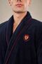 23715 Men's Fleece Dressing Gown - 5