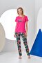 24162 بدلة رياضية نسائية منقوشة - 5