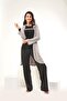 Women's Dressing Gown Triple Pajamas Set 22451