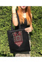 Black Premium Dtf Interlining Cloth Bag