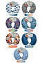Build Viscose Comfortable Fiber - Soft Sweat, Travel Neck Pillow - 2