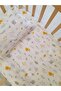 100% Cotton Fabric Baby/Child Elastic Sheet Set // Pillow Case Elastic Sheet Pompom Pique - 6