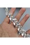 Crystal Stone Silver Color Shuttle Model Decorative Strip Fringe Strip