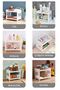 2Pcs 2 Tiers Venice Bathroom Shelf Makeup Jewelry Cosmetic Rack Organizer Perfume Cream Stand - 7