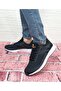 Strong Black Lightweight Imported Faylon Sole Athletic Running Comfortable Sports Shoes - 3