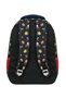 Waddell Licensed Black-Red Car Patterned Boys' Primary School Backpack Set of 3 - 6