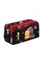 Waddell Licensed Black-Red Car Patterned Boys' Primary School Backpack Set of 3 - 4