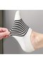 Women's Striped 8 Pairs of Socks Colorful Invisible Women's Ballerina Socks - 4