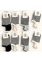 Women's Striped 8 Pairs of Socks Colorful Invisible Women's Ballerina Socks