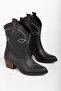 Women's Short Cowboy Boots - 2