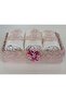 Basket with Weave Towel Small Cotton Guipure 30*50 cm 3 Pcs Towel and Basket Gift Dowry - 8