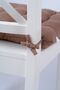 Daisy Pofidik Brown Chair Cushion with Special 9-Stitch Lacing - 3
