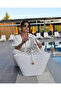 Jute Buttoned Women's Beach Bag Accessory Daily Casual Bag Natural Handmade Stylish Bag - 6