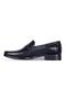 Tek Star 02 Black Rubber 100% Leather Men's Classic Shoes - 3