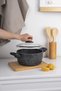 Prestige Single Non-Stick Deep Pot Black 22 cm - 2