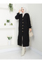 Women's Chain Knit Full Length Cardigan