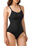 Women's Seamless Gathering and Slimming Slip Body Corset with Snap Fasteners and String Straps - 6
