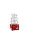 159021 Pyrex Pot with Lid 3 Piece Set 6 Pieces