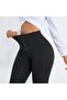 Sauna Leggings: Shaping and Firming High-Waisted Sauna Thermal Leggings with Hook-and-Eye Closure - 3