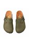 Family Size Genuine Leather Unisex Slippers