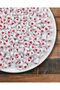 25g Flat White with Red Heart Beads, flat 4x7mm Heart Jewelry Making Beads (25 Gr, ~190 Pieces)