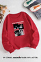 Unisex Women's and Men's Kim Taehyung Bts Special Design Printed Crew Neck Sweatshirt