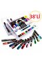 Posca Set of 38 Markers Pc-3M (0.9-1.3mm) Poska Pc3M Pc - 3m - 3