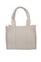 Canvas Hand and Shoulder Bag. Cream Handbag. Women's Handbag. Cream Shoulder Bag. Hanging Bag. - 6