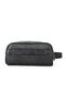 Men's Vegan Leather Personal Shaving Cosmetic Clutch Bag Travel Care Handbag - 5