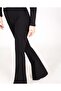 High Waist Gathering Effect Premium Lycra Fabric Spanish Leggings Trousers Pan020 - 3