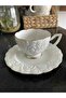 6-Person Porcelain Coffee Cup Set - 4