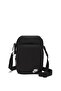 حقيبة كتف للجنسين باللون الأسود - الرمادي - الفضي DB0456-010 NK HERITAGE CROSSBODY