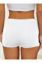 Women's laser cut seamless white boxer briefs 3-pack regular waist - 3