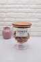 Wooden Vacuum Lid Transparent Cookie Holder 1500 Ml (hard Plastic) - 3
