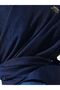 Hijab Women's Bamboo Scarf Navy Blue Scarf - 5