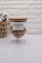 Wooden Vacuum Lid Transparent Cookie Holder 1500 Ml (hard Plastic) - 4
