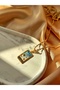 Tarot Sky Star Letter Steel Necklace