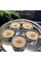 Copper Hand Embroidered Snack Bowl / Presentation Bowl - 5