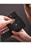 Crocodile Patterned Men's Leather Wallet - Slim Design, with Credit Card Holder and Coin Compartment - 3