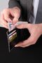 Men's Leather Wallet Crocodile Patterned Handmade and Thin Design Credit Card Holder Wallet with Coin Compartment - 6