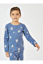 Cartoon Printed Cotton T-Shirt & Pyjama Set - 2