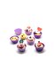 Bybirgül Lilac Purple 12 Piece Silicone Cake Mold, Browni Mold 12 Pieces - 3