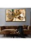 Hari̇kabi̇rev | The Loved Flower Painting 03 | Framed Tempered Glass Table Single Horizontal