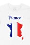Unisex France Map and Flag T-Shirt - 2