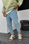 Hellblaue Boyfriend-Basic-Hose - 3