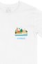White T-Shirt with Cyprus Pocket Logo Design - 2