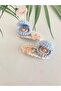 Clasp Oyster Pearl Detailed Niche 2-Piece Snap Clasp Hair Accessory - 3